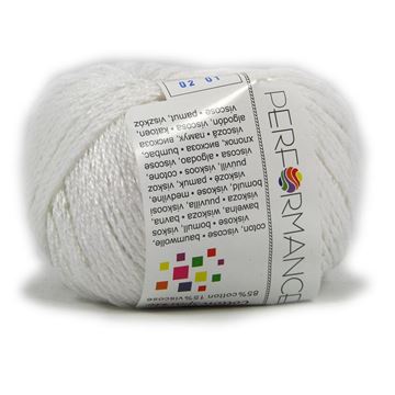 Cotton Sparkle - 02 - Hvid - 1 stk